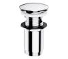 OMNIRES OMNIRES A706CR - Umývadlový výpust CLICK-CLACK pr. 6,6 cm lesklý chróm