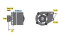 BOSCH Alternátor 0986038621