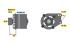 BOSCH Alternátor 0986038621