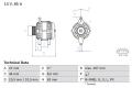 BOSCH Alternátor 0 986 080 480