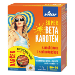 VITAR Super beta karotén 80+40 tabliet zadarmo + darček bronz maslo set