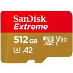 Sandisk Extreme micro SDXC 512GB + ada