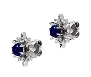 Emporio Armani Strieborné náušnice s kubickými zirkónmi Hviezda EG3603040