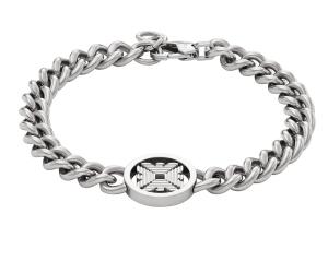 Emporio Armani Štýlový pánsky náramok z ocele EGS3041040