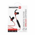 Swissten Bluetooth Earbuds Active, red- OPENBOX (Rozbalený tovar s plnou zárukou)