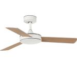 FARO Barcelona FARO 33603DCWT- Stropný látor MINI MALLORCA S hnedá/biela pr. 106 cm WT + DO