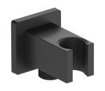 KFA Armatura KFA Armatura 845-051-81 - Hranatý držiak sprchy s vývodom LOGON mosadz/matná čierna