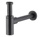KFA Armatura KFA Armatura 600-003-81 - Okrúhly umývadlový sifón mosadz/matná čierna