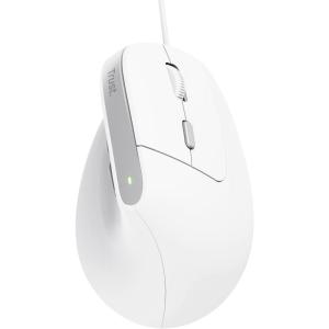 Trust Bayo II Ergonomic Vertical mouse USB White