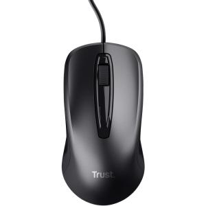 Trust Carve Wired mouse Black