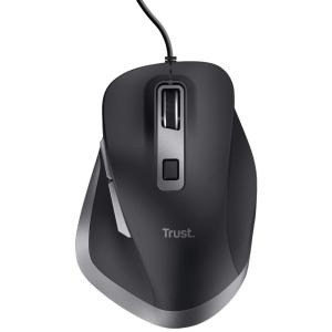 Trust Fyda Wired mouse Eco Black