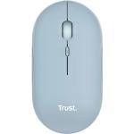 Trust Puck Rechargeable Wireless Ultra-Thin Mouse Blue