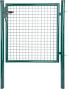 Brána 1000/2000/50x50 mm – jednokrídlová záhradná brána, zelená