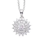 Oliver Weber Oslnivý náhrdelník Laurels 12450 (retiažok, prívesok)