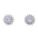 Oliver Weber Luxusné náušnice kôstky s kryštálmi Laurels 23175