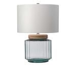 Elstead Elstead LUGA-TL-NATURAL - Stolná lampa LUGA 1xE27/60W/230V