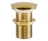 COMAD COMAD CLICK-CLACK T201G-3 - Umývadlový výpust CLICK-CLACK pr. 7 cm lesklá zlatá