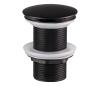 COMAD COMAD CLICK-CLACK T201MBG-3 - Umývadlový výpust CLICK-CLACK pr. 7 cm matná čierna