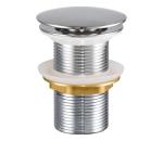 COMAD COMAD CLICK-CLACK T201L-3 - Umývadlový výpust CLICK-CLACK pr. 7 cm lesklý chróm