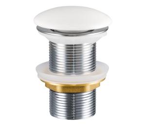 COMAD COMAD CLICK-CLACK T201-3 - Umývadlový výpust CLICK-CLACK pr. 7 cm lesklá biela