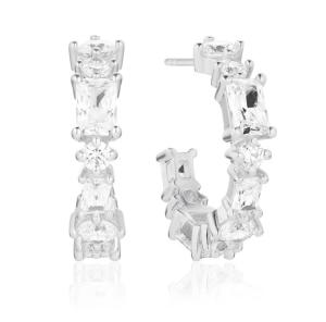 Sif Jakobs Strieborné náušnice s kubickými zirkónmi Ivrea SJ-E12312-CZ
