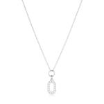 Sif Jakobs Očarujúce strieborný náhrdelník s kubickými zirkónmi Capizzi SJ-N42230-CZ