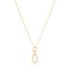 Sif Jakobs Luxusný pozlátený náhrdelník s kubickými zirkónmi Capizzi SJ-N42230-SK-YG