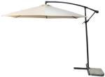 Slnečník DEMI 300 cm, béžový, oceľová konštrukcia