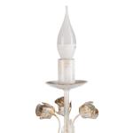 Stolová lampa Carolina, farba slonovej kosti, 1 svetlo, železo