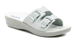 Inblu VR00006B biele gélové dámske papuče EUR 40