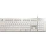 WHITE SHARK Herná klávesnica TACHI biela