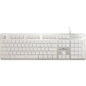 WHITE SHARK Herná klávesnica TACHI biela