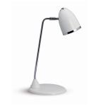 Stolná lampa Starlet, biela, výška 41 cm, kov E27