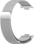 4wrist Milánský tah pro Huawei Fit 3 - Milanese Loop Silver