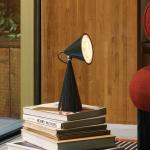 Tom Dixon LED stolová lampa Pose, antracitová, výška 25 cm