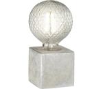 Wofi WOFI 8213.01.50.7000 - Stolná lampa BROAD 1xE27/10W/230V betón