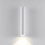 Závesné svietidlo CAN, biele, výška 35 cm, Ø 6 cm, kov, GU10