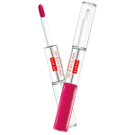 PUPA Milano Dlhotrvajúci tekutý rúž Made To Last Lip Duo (Liquid Lip Colour) 2 x 4 ml 004 Geranium Fuchsia