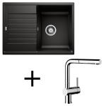 Blanco set Zia 45 S Compact + Linus-S chróm 68139c6eedc02