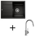 Blanco set Zia 45 S Compact + Mida-S chrom 68139cb54b7b3