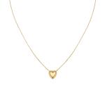 Rosefield Pozlátený náhrdelník s príveskom srdiečka JNPHG-J1008