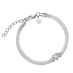 Rosefield Romantický oceľový náramok Hádok JBSWS-J1011