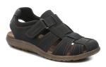 Romika 95R0041001 čierne pánske sandále EUR 43