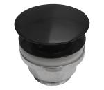 BATH DELUXE BATH DELUXE 33-004-05-02-04 - Umývadlový výpust RODBY pr. 6,6 cm čierna