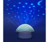 Pabobo PABOBO - Projektor s melódiou STAR MUSHROOM 3xAA modrá