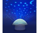 Pabobo PABOBO - Projektor s melódiou STAR MUSHROOM 3xAA modrá
