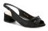 T. Sokolski L-24-133 čierne dámske lodičky s voľnou pätou EUR 36