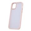 Puzdro Satin iPhone 12/12 Pro, matné - ružové