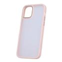Puzdro Satin iPhone 12/12 Pro, matné - ružové