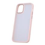 Puzdro Satin iPhone 12/12 Pro, matné - ružové